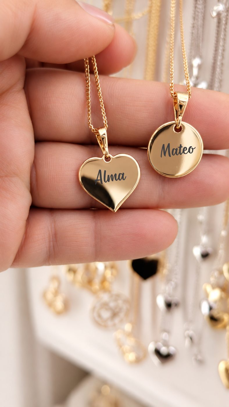 Cadenas con Placas personalizables