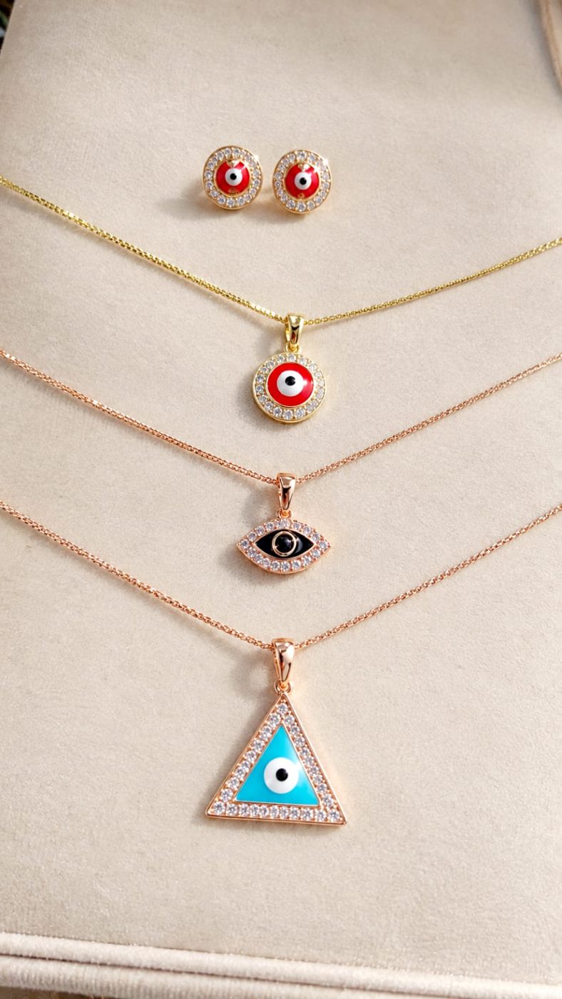Collares de Protección (ojo turco) 